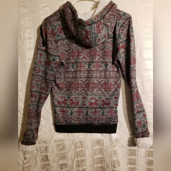 Medium Sz 7-9 Small Hoody Sweater - Picture 2 of 3